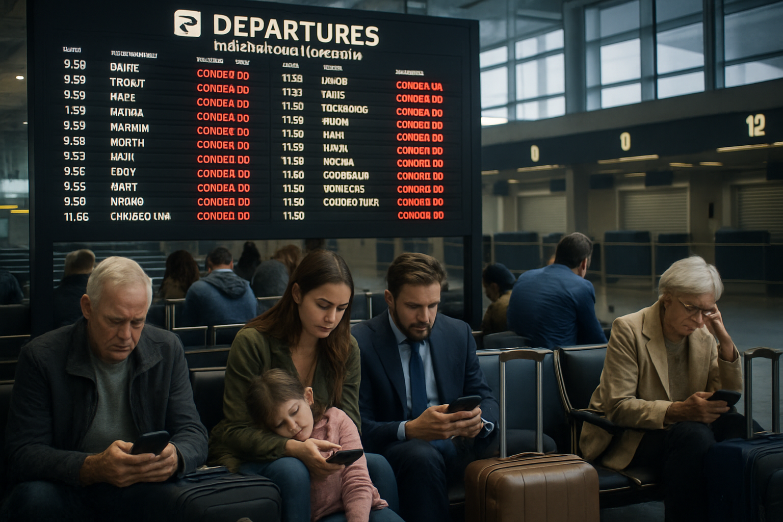 Global Aviation Crisis Deepens as Middle East Conflict Strands Hundreds of Thousands Worldwide