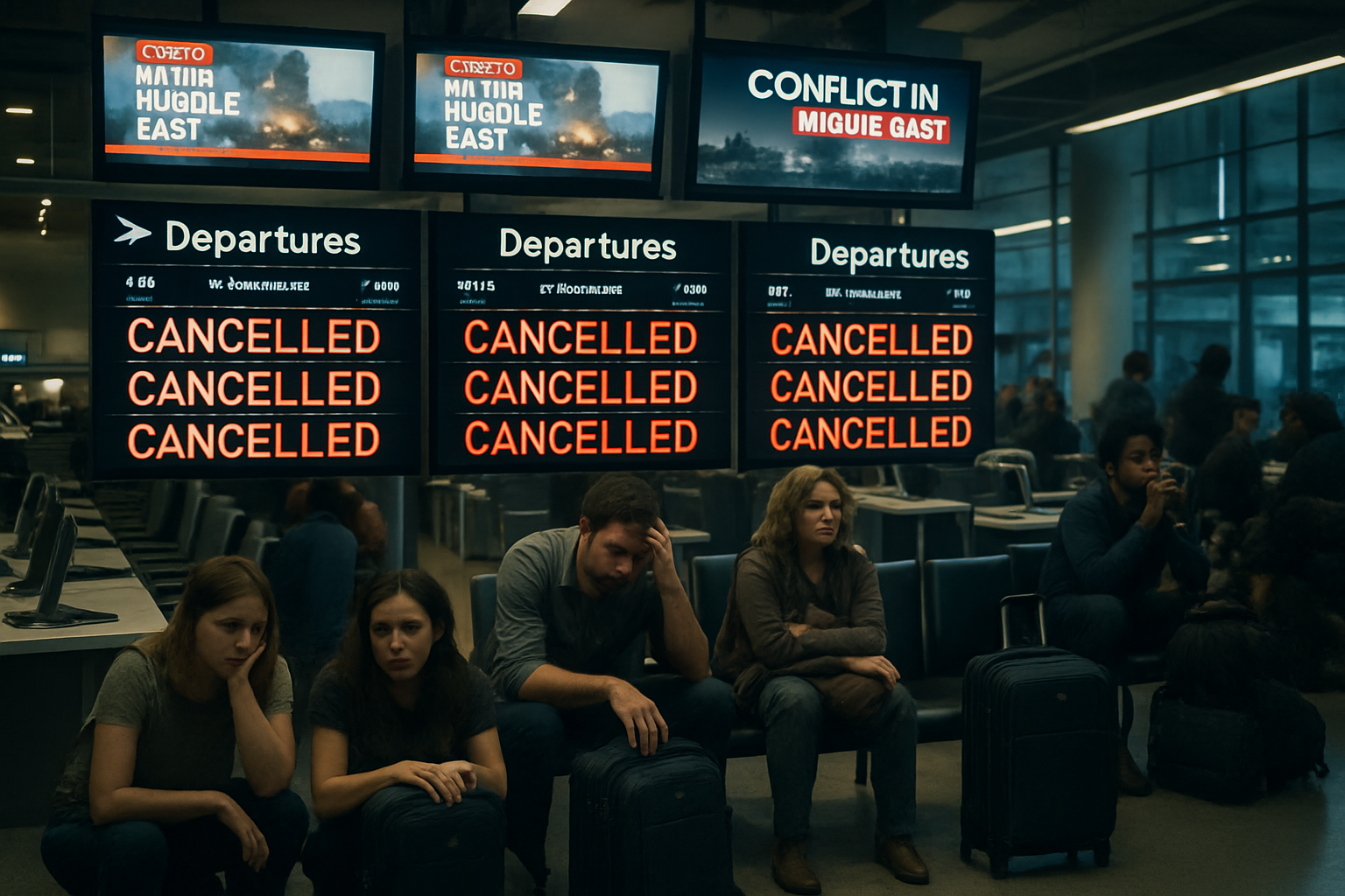 Middle East Crisis Devastates Global Travel Industry as Hundreds of Thousands Remain Stranded