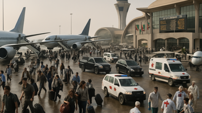 Massive Global Evacuation Crisis as Middle East Warfare Strands Hundreds of Thousands