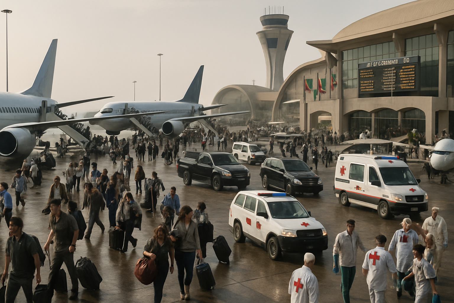 Massive Global Evacuation Crisis as Middle East Warfare Strands Hundreds of Thousands