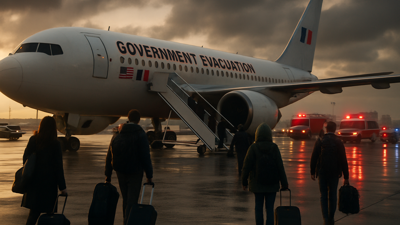 International Crisis: Mass Evacuations as Middle East Conflict Disrupts Global Travel