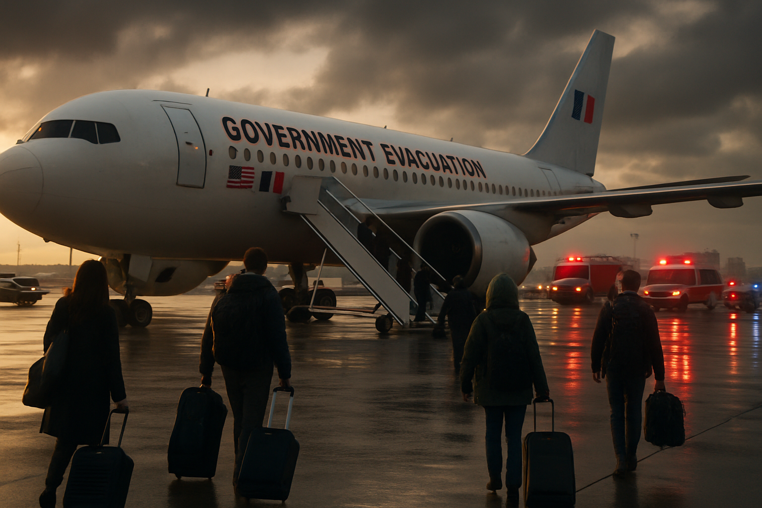 International Crisis: Mass Evacuations as Middle East Conflict Disrupts Global Travel