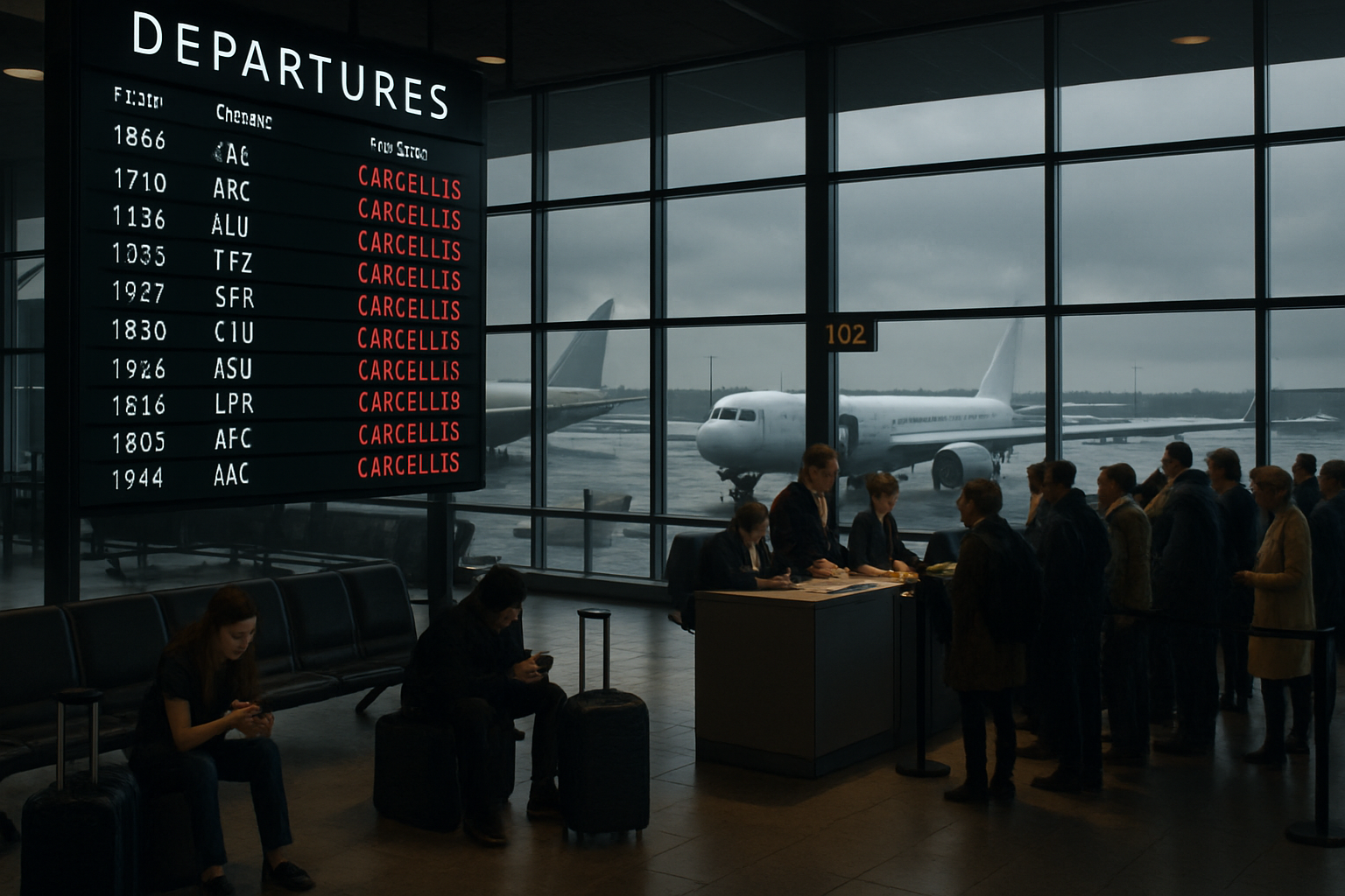 Global Aviation Crisis: Over 18,000 Flights Cancelled as Middle East Conflict Triggers Worldwide Travel Chaos