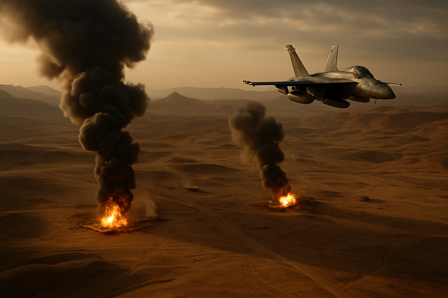 Dual Military Strikes Rock Middle East as Israeli Forces Target Hezbollah While US Retaliates Against ISIS in Syria