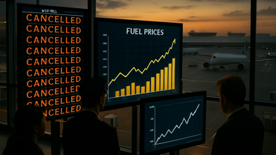 Oil Crisis Triggers Global Aviation Chaos as Airlines Face $150 Fuel Surge