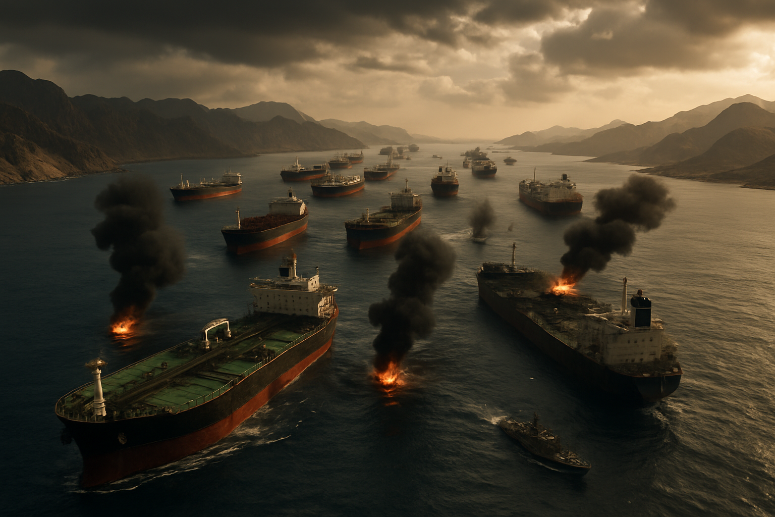 Global Shipping Crisis Deepens as Iran Closes Strait of Hormuz, Triggering Worldwide Energy Emergency