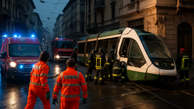 Fatal Milan Tram Derailment Claims Two Lives as Investigation Reveals Safety System Failure