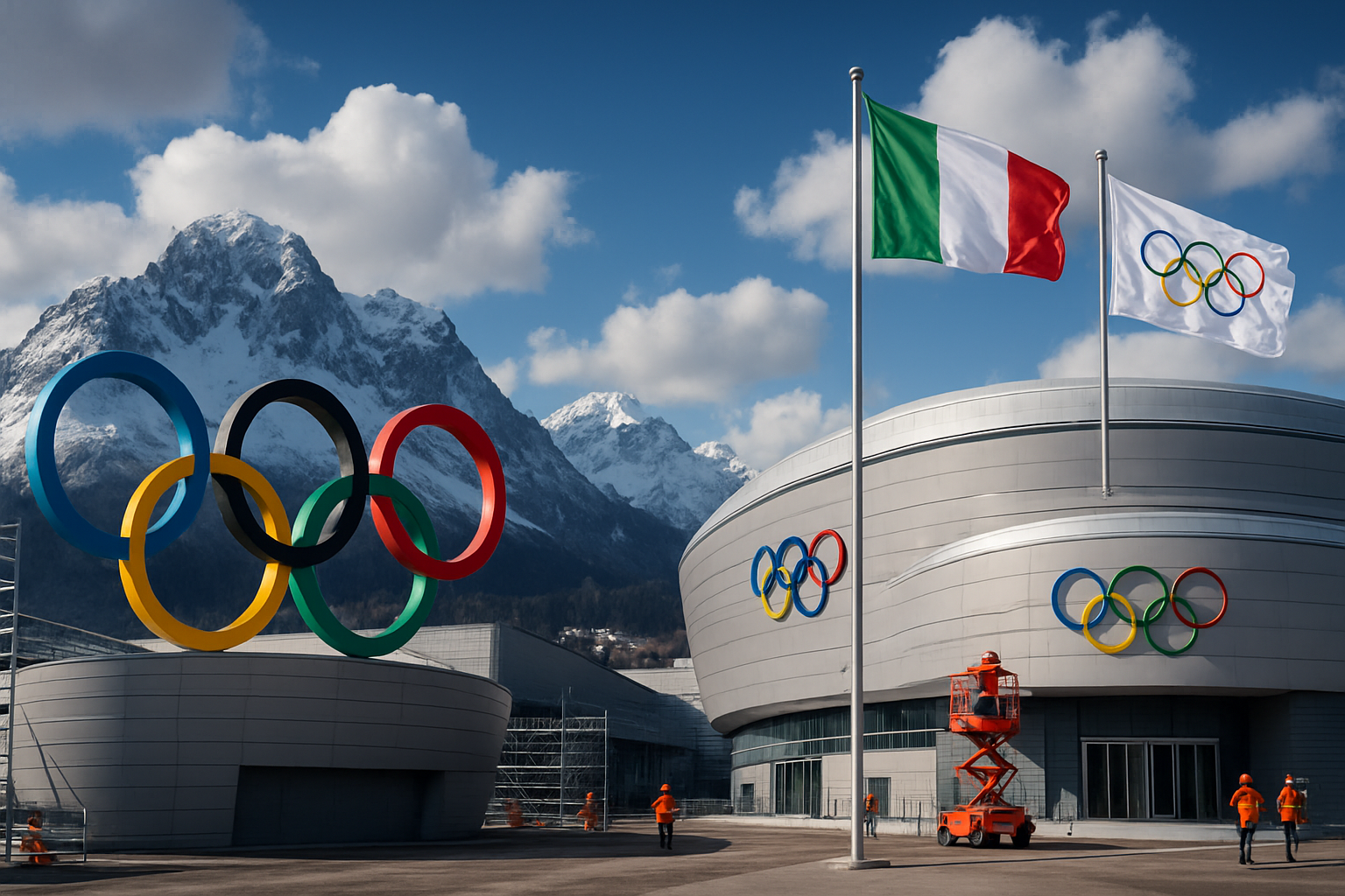 Milano-Cortina 2026: Final Olympic Preparations Underway Amid Security Concerns and Weather Challenges
