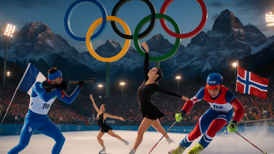 Francia Illumina Milano-Cortina 2026: Julia Simon e Cizeron Brillano, Norvegia Mantiene il Comando