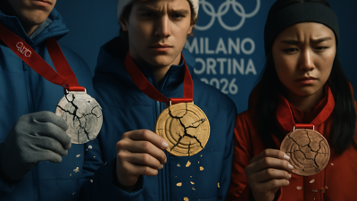 Olympic Medals Literally Break Apart at Milano-Cortina 2026, Sparking Quality Control Crisis