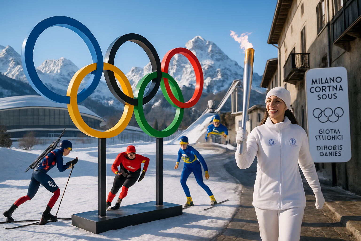 Milano Cortina 2026 Winter Olympics: Global Athletes Arrive as Italy Prepares for Historic Alpine Games