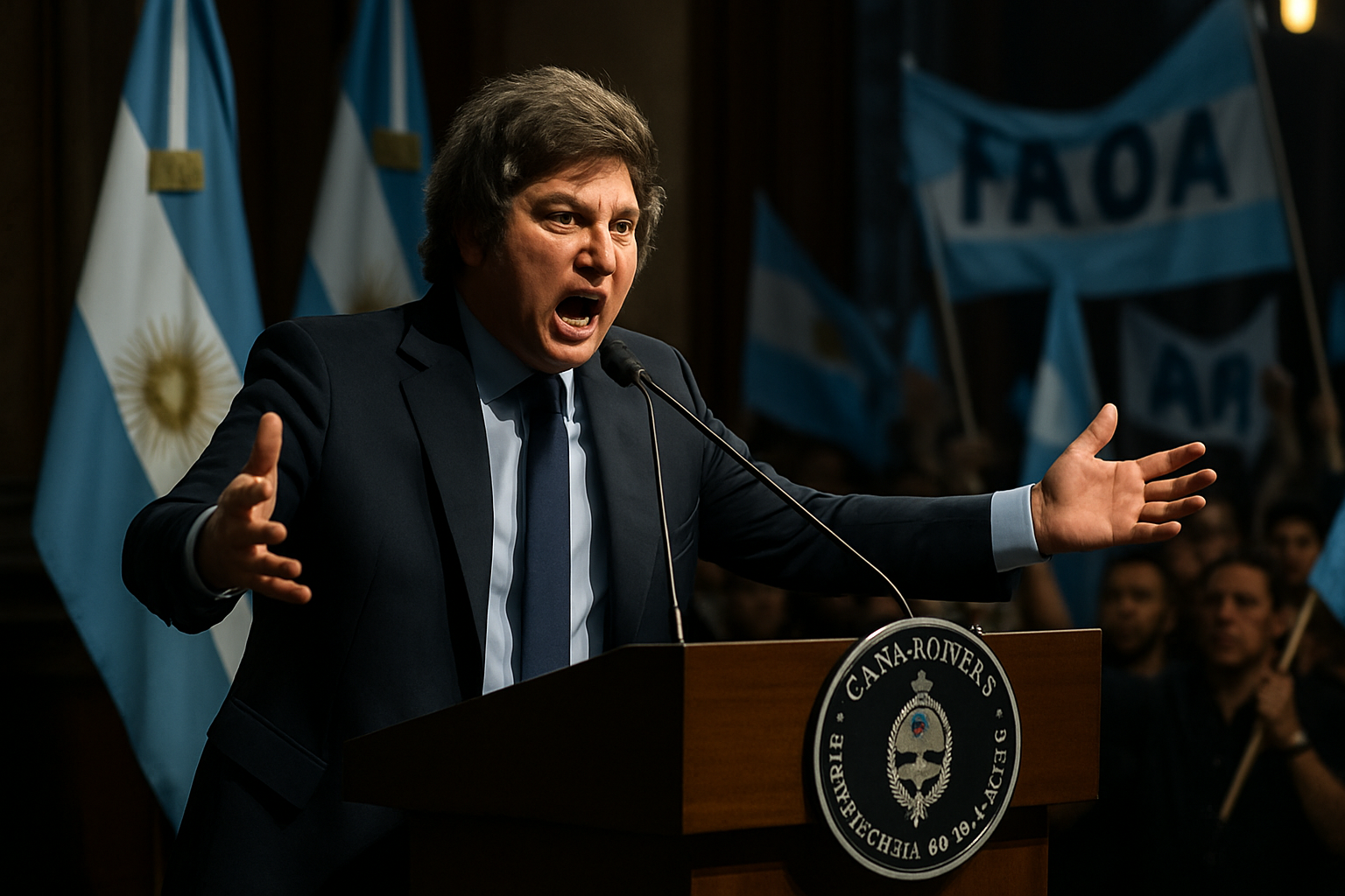 Milei Faces Defining Political Battles as Argentina Grapples with Economic Transformation