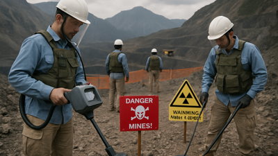 Mining Safety Crisis Deepens as Afghanistan Demands Mine Clearance Funding While Congo Issues Radiation Alert