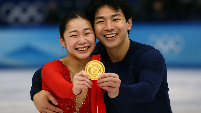 Japan's Miura and Kihara Capture Historic First Olympic Pairs Figure Skating Gold with World Record Performance