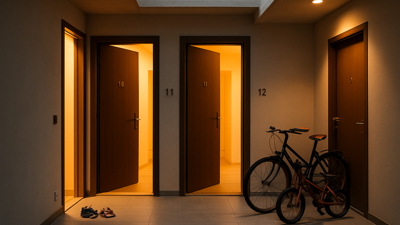 The Three-Door Solution: Austrian Family Pioneers New Patchwork Living Arrangement