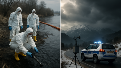 Moldova Declares Environmental Emergency Over Dniester River Pollution as Cyprus Battles Unprecedented Snow and Storms