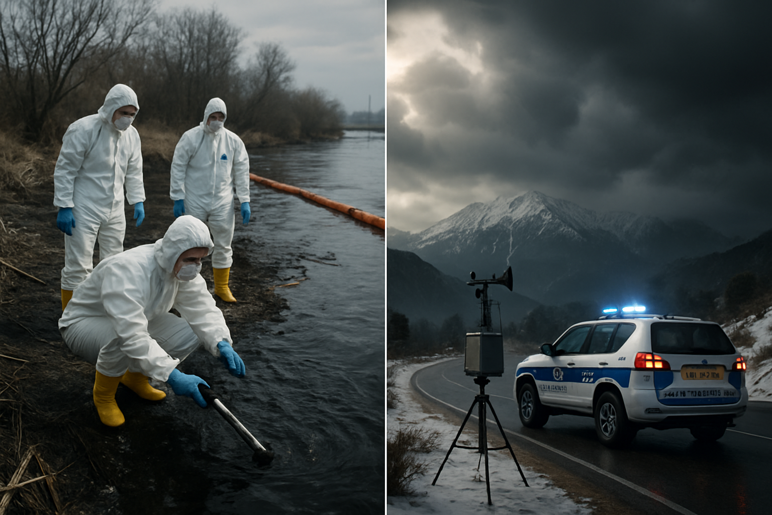 Moldova Declares Environmental Emergency Over Dniester River Pollution as Cyprus Battles Unprecedented Snow and Storms