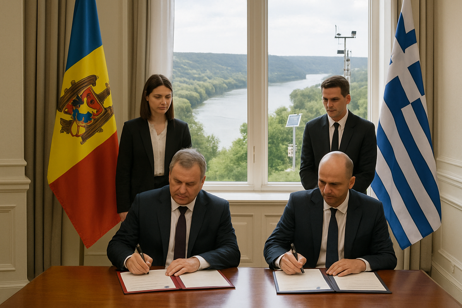 Moldova Strengthens Cultural Ties with Greece While Facing Environmental Crisis from Russian-Linked Pollution