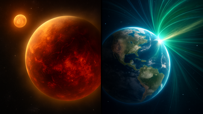 Molten Hellscape Planet Discovered as Earth Faces Strongest Magnetic Storm in Two Months