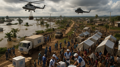 International Aid Flows to Mozambique as Country Battles Devastating Flood Recovery Crisis