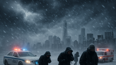 Multi-Continental Weather Crisis: New York Braces for 40cm Snow as Austrian Avalanches Claim Seven Lives