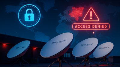 SpaceX Blocks Russian Exploitation of Starlink Network in Ukraine Drone Attacks