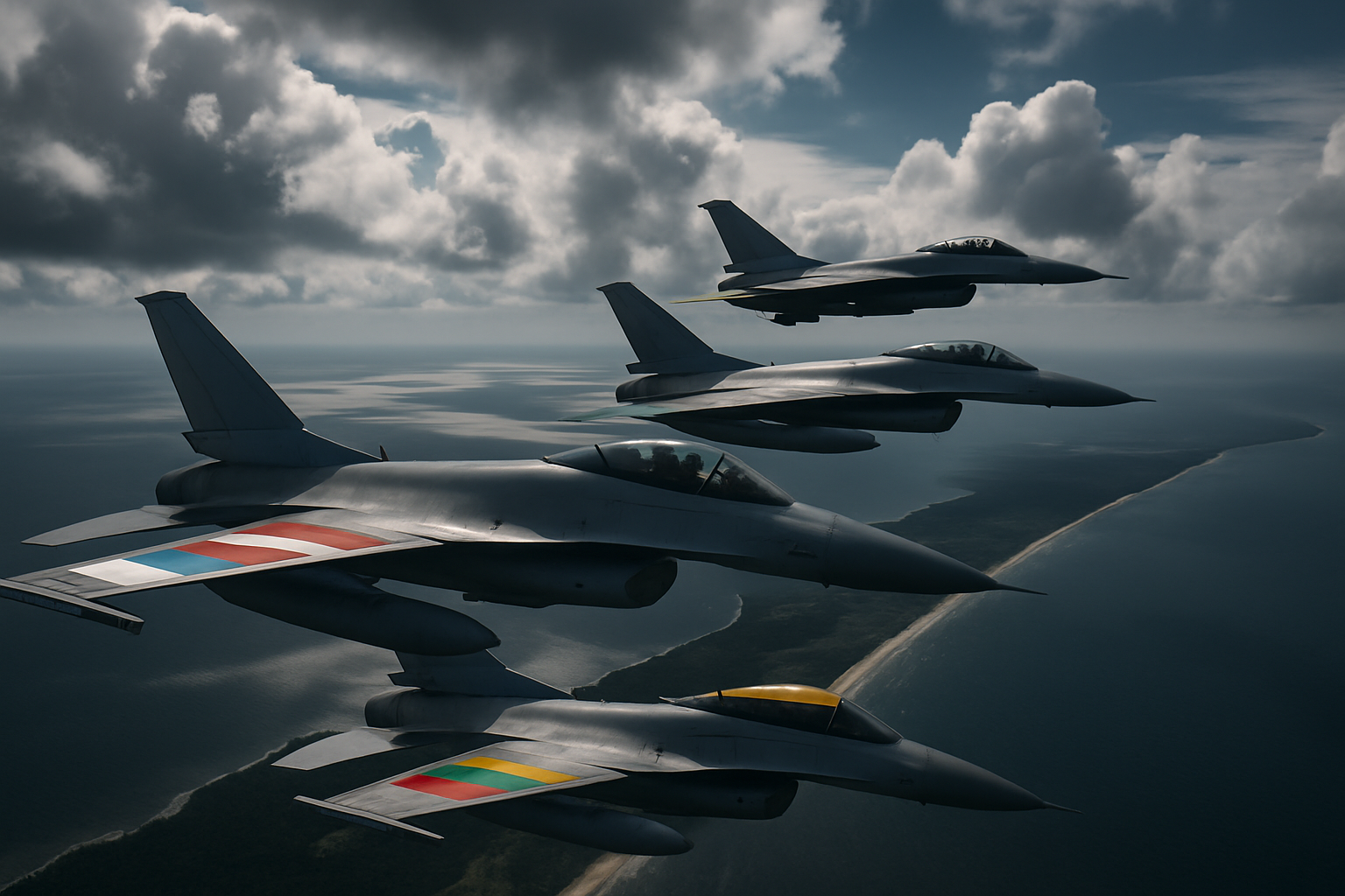 NATO Jets Scramble Six Times Against Russian Aircraft as Baltic Security Framework Intensifies