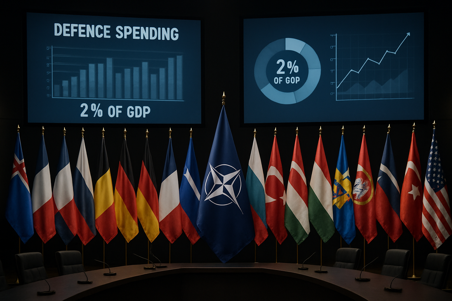 Historic NATO Milestone: All 32 Members Reach 2% GDP Defense Spending Target for First Time
