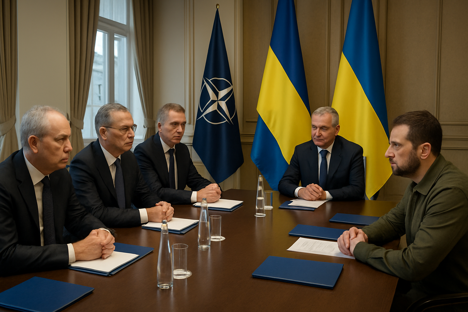 NATO Delegation Makes Historic First Official Visit to Kyiv Since Russian Invasion