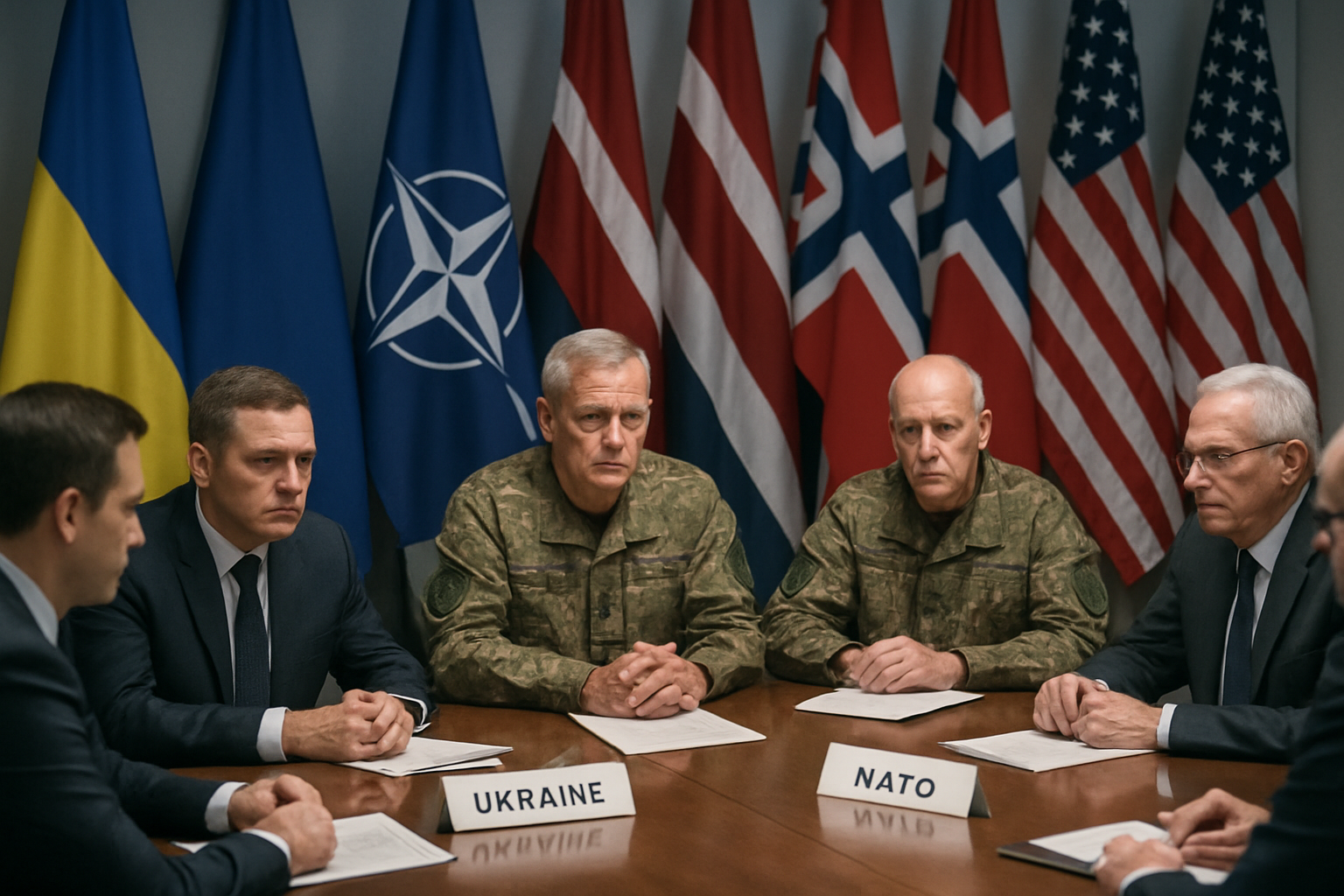 NATO Delegation Makes Historic First Visit to Kyiv as Russia Claims New Territorial Gains