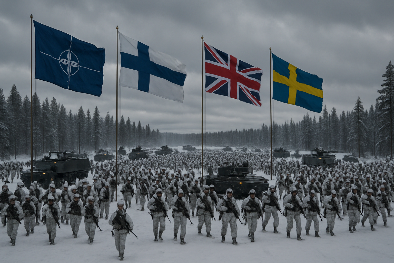 NATO Launches Massive Military Exercises in Finland as Alliance Strengthens Northern Defense