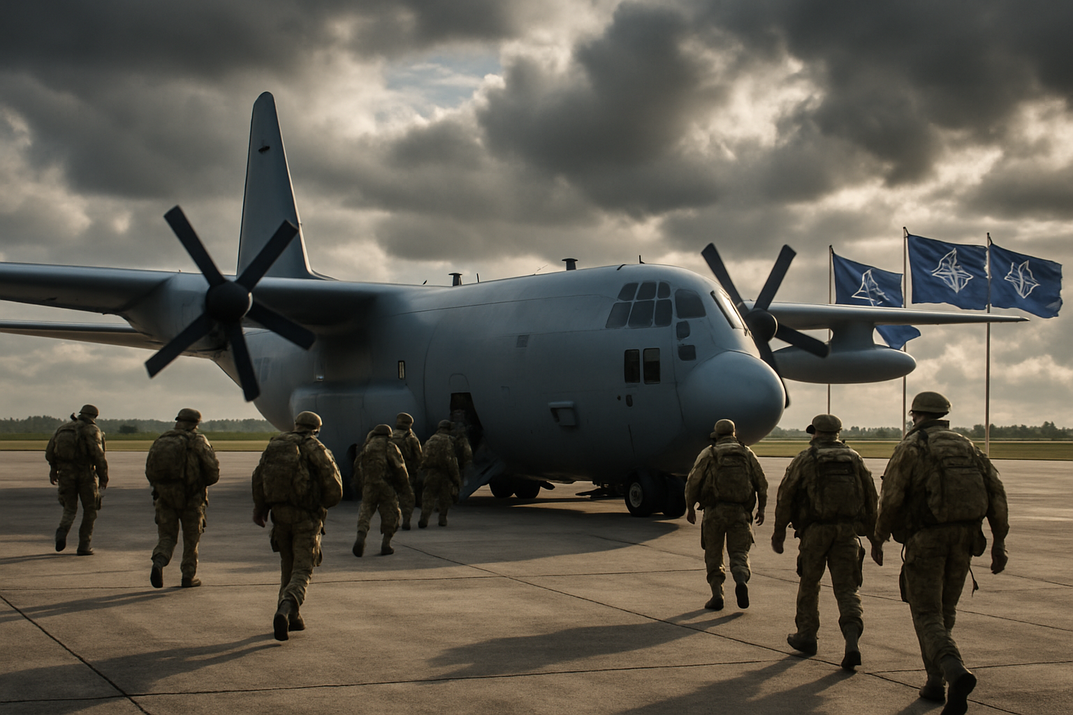 NATO Forces Begin Massive Withdrawal from Iraq Following Iranian Missile Strikes