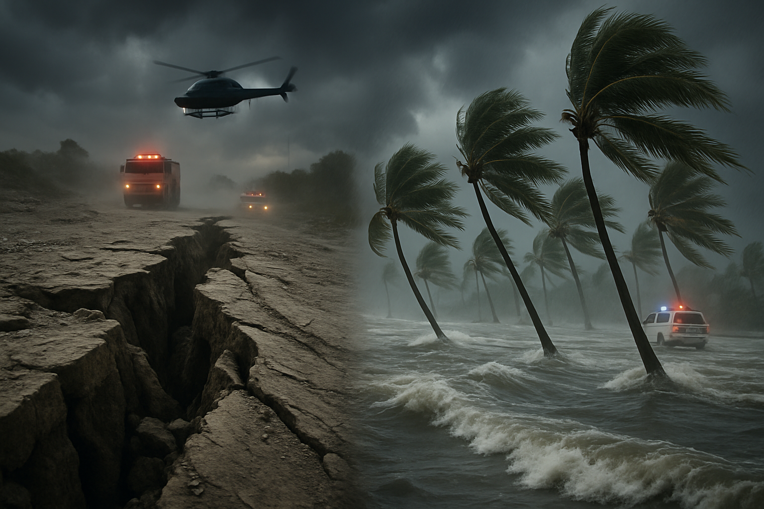 Global Natural Disasters Strike Four Continents as Climate Crisis Intensifies