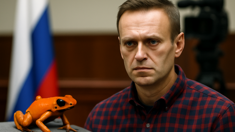 European Nations Present Conclusive Evidence Navalny Was Poisoned with Exotic Dart Frog Toxin on Second Anniversary