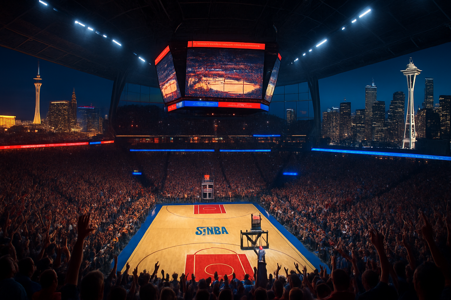 NBA Board Approves Historic Expansion Exploration to 32 Teams with Las Vegas and Seattle Leading Candidate Cities