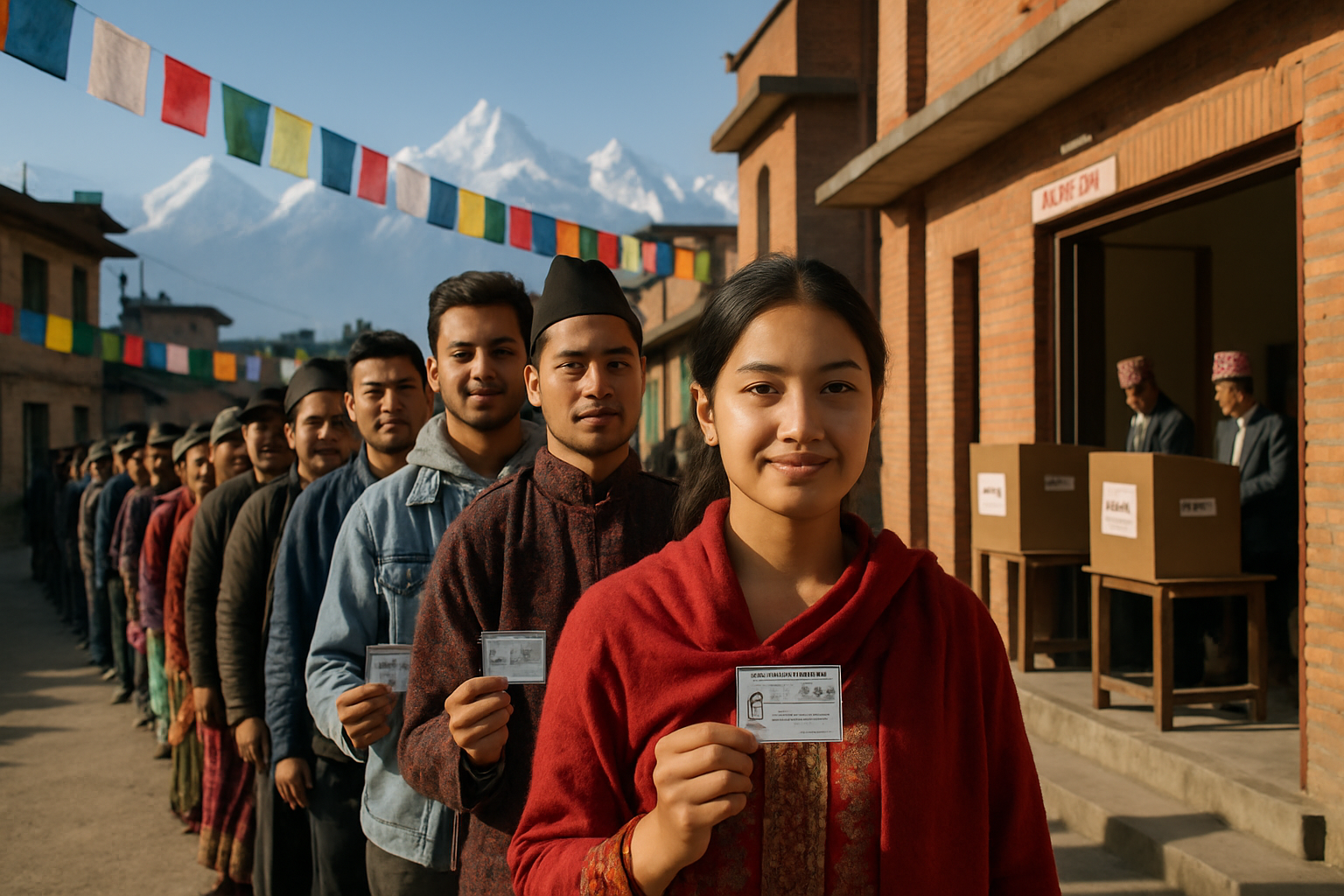 Nepal Votes in Historic Elections as Former Rapper Eyes Prime Minister Role