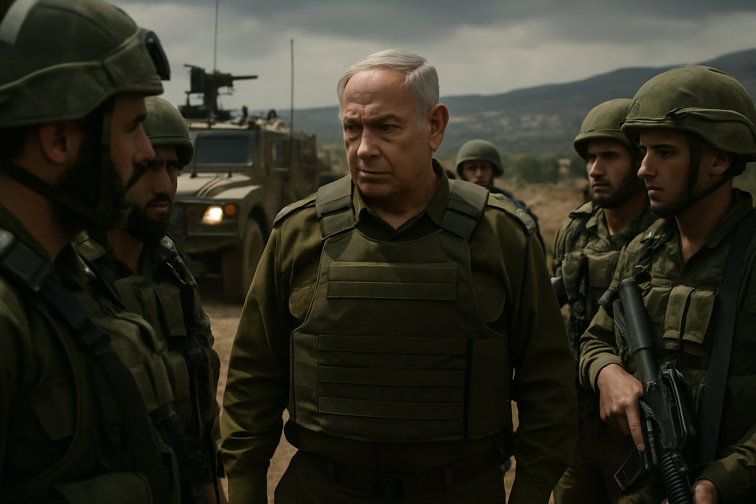 Netanyahu's Southern Lebanon Visit Signals Escalation Amid Ongoing Tensions with Hezbollah