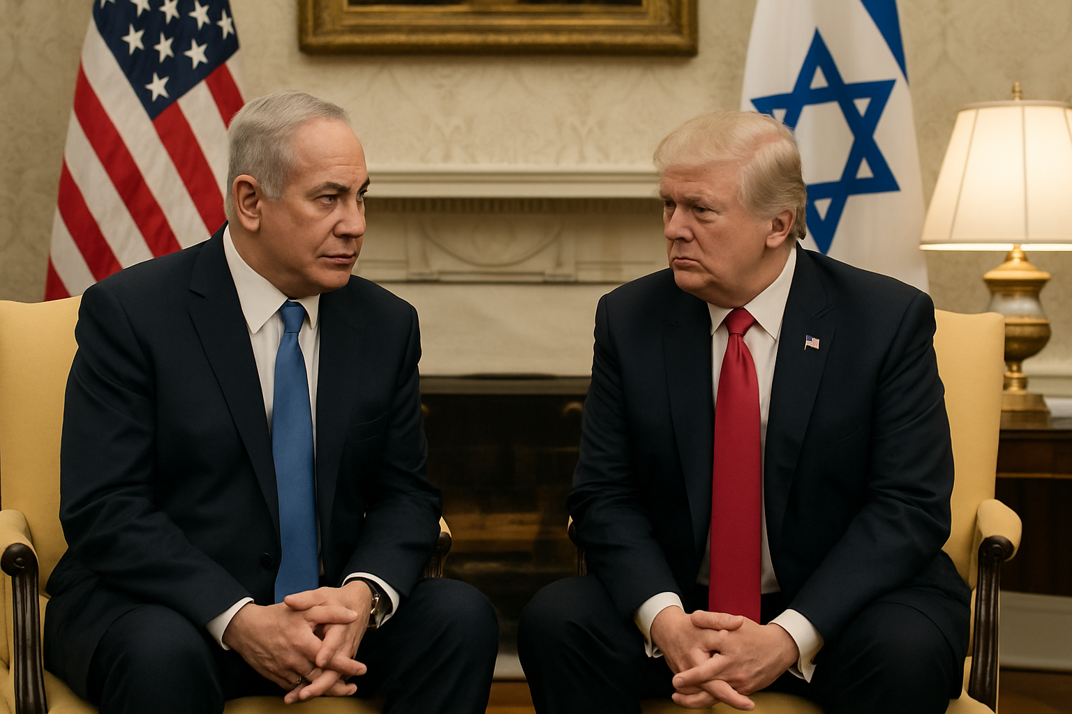 Netanyahu Meets Trump at White House to Coordinate Iran Nuclear Strategy Amid Escalating Middle East Tensions