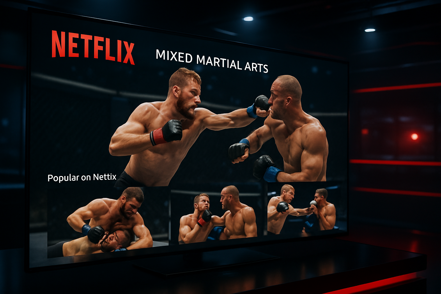 Netflix Enters the Octagon: Streaming Giant Announces First-Ever Mixed Martial Arts Tournament