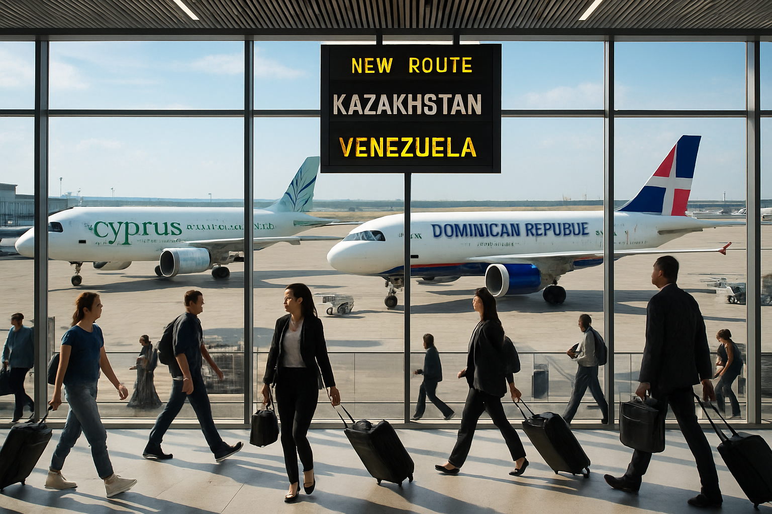 Aviation Connectivity Revolution: Cyprus-Kazakhstan and Dominican Republic-Venezuela Routes Launch in 2026
