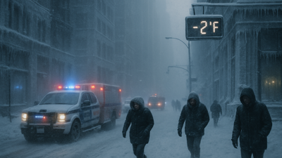 New York Faces Most Intense Cold Wave in Nearly a Decade as Record-Breaking Winter Weather Grips Northeast