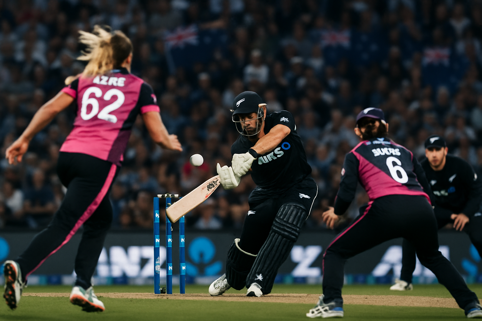 New Zealand Cricket Stars Shine in Historic T20 Sweep Against South Africa at Bay Oval
