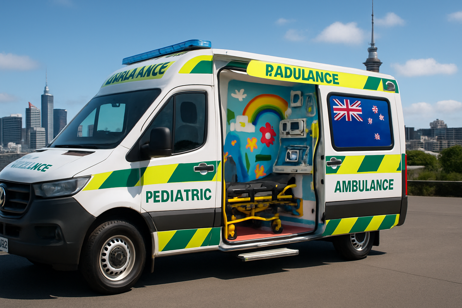 New Zealand Unveils Revolutionary Pediatric Ambulance and Advances Modern Slavery Legislation in Healthcare Innovation Push