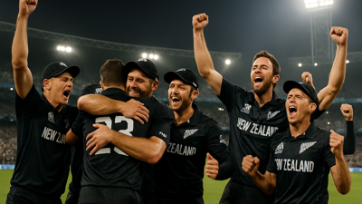 New Zealand Storm Into T20 World Cup Final as Finn Allen Smashes Fastest Century in Tournament History