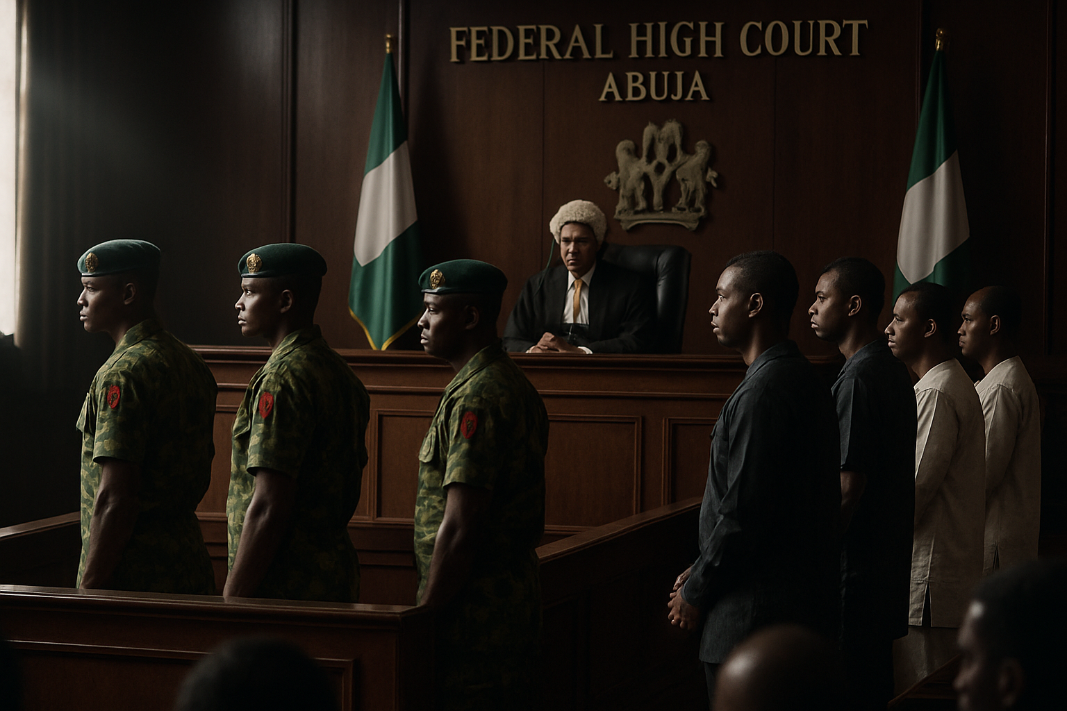 Nigerian Government Arraigns Military Officers Over Alleged Coup Plot Against President Tinubu