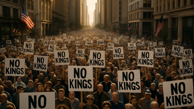 Historic 'No Kings' Protests Draw Eight Million Americans in Largest Single-Day Demonstration in US History