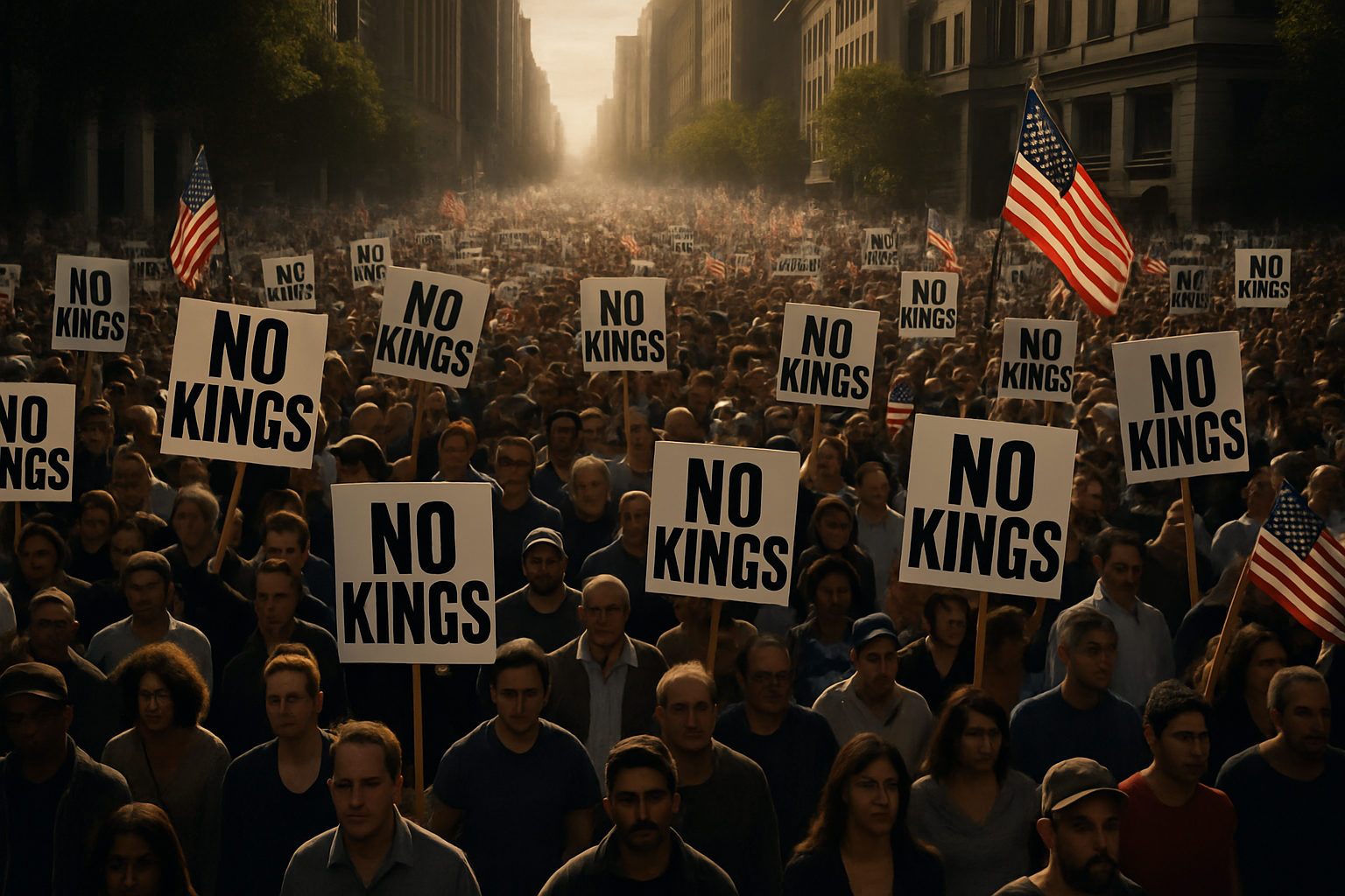 'No Kings' Protests Surge Across America and Europe as Opposition to Trump Presidency Intensifies