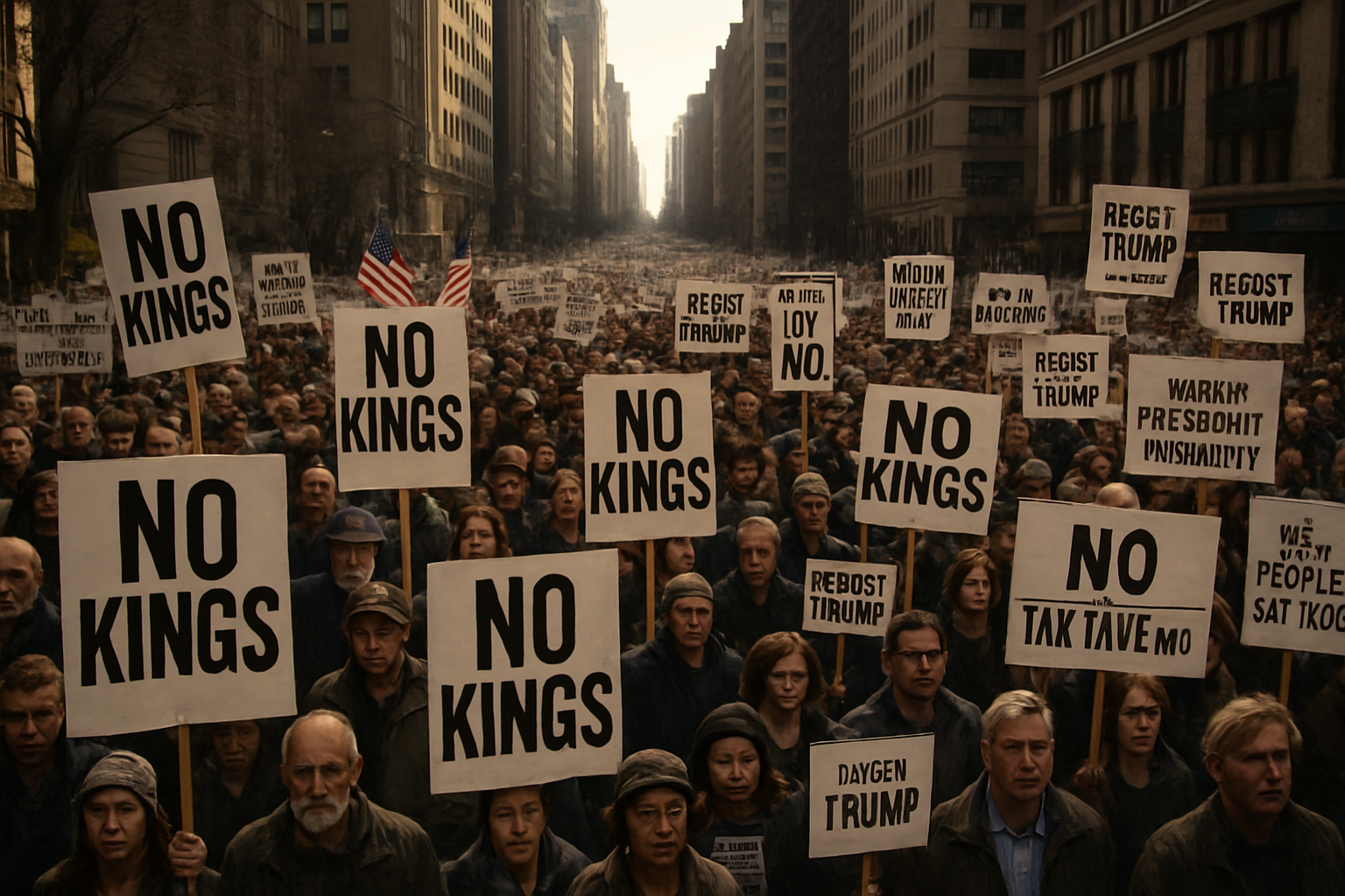 Historic 'No Kings' Protests Sweep America as Opposition to Iran War Reaches Record Scale