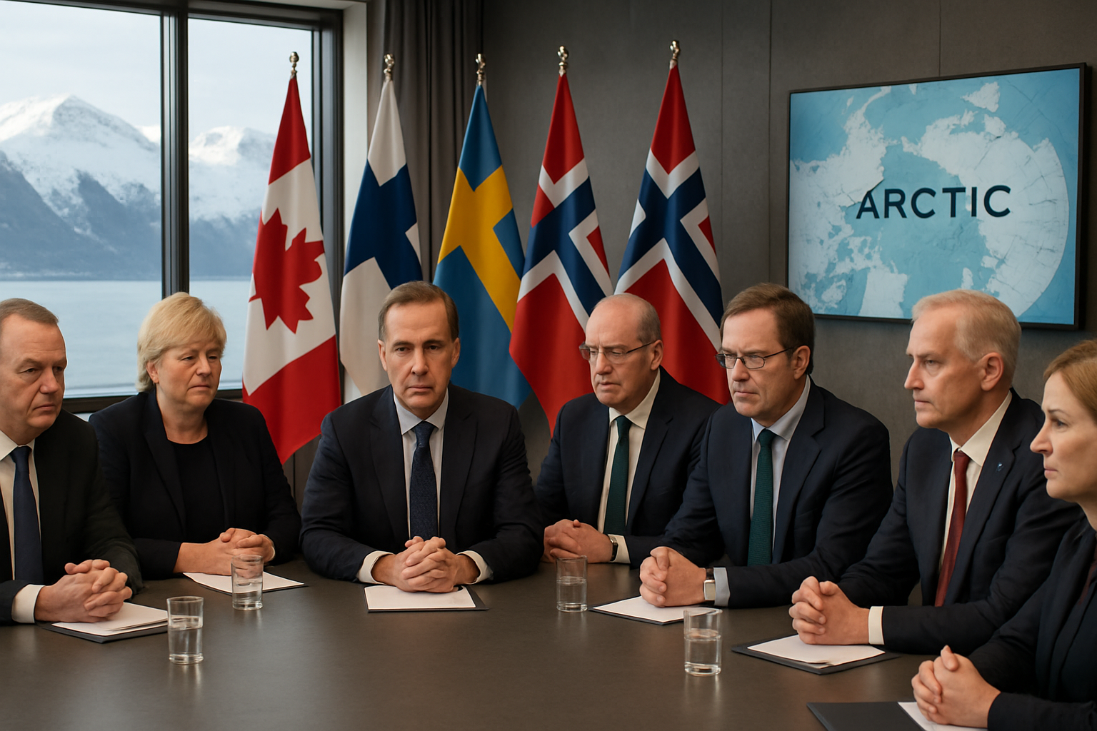 Nordic-Canada Alliance Forges Unprecedented Arctic Security Partnership Amid Global Tensions
