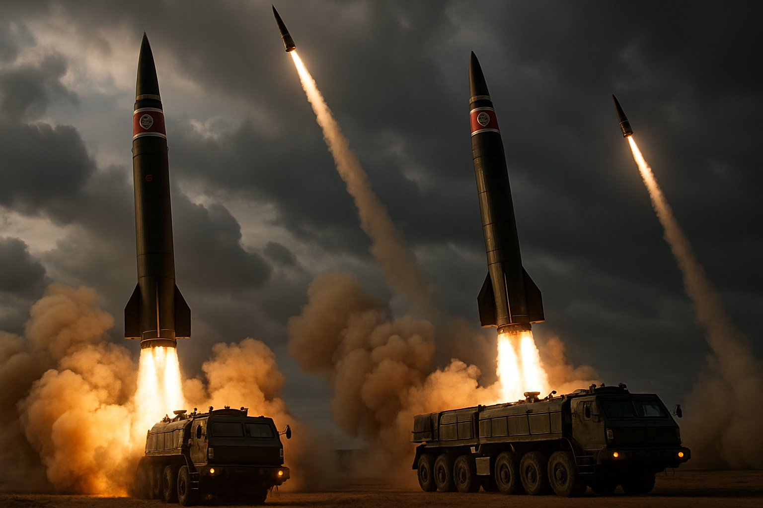 North Korea Launches Multiple Ballistic Missiles in Fresh Show of Force